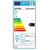 Gorenje GEIT6C60XPG indukciós tűzhely