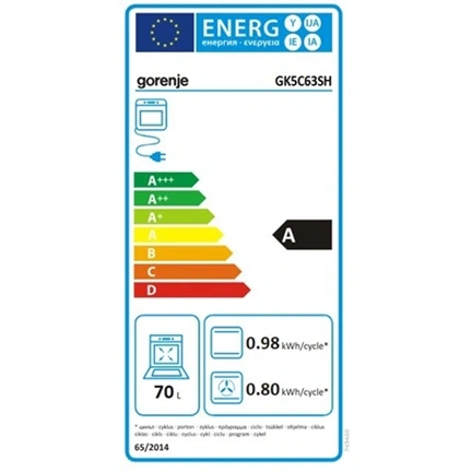 Gorenje GK5C63SH kombinált tűzhely