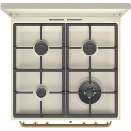 Gorenje GKS6C71CLI kombinált tűzhely, rusztikus