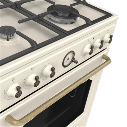 Gorenje GKS6C71CLI kombinált tűzhely, rusztikus