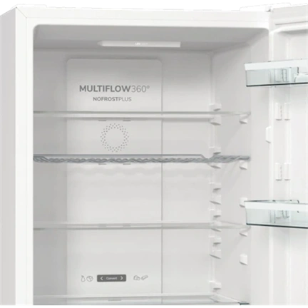 Gorenje NRK619DA2W4 alulfagyasztós hűtő