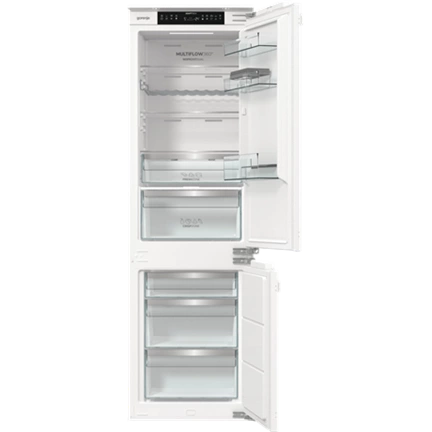 Gorenje NRKI517E62WF beépíthető kombi hűtő NoFrost