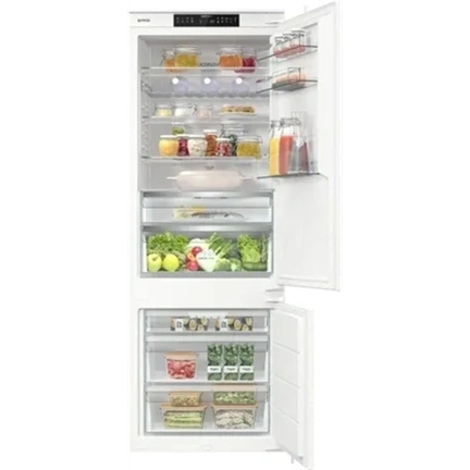 Gorenje NRKI619D61WFE beépíthető kombinált hűtőszekrény