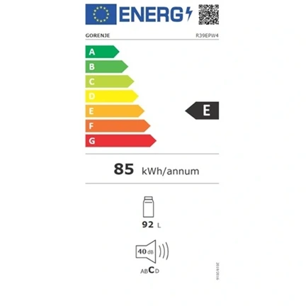Gorenje R39EPW4 egyajtós hűtő