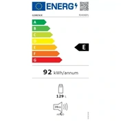 Gorenje RBI409EP1 beépíthrtő hűtő
