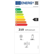 Gorenje RK4182PW4 alulfagyasztós kombinált hűtőszekrény