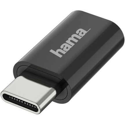 HAMA FIC USB-C apa - microUSB anya OTG adapter