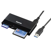 HAMA USB-3.0 MULTI KÁRTYAOLVASÓ SD-UHS-II microSD UHS-II CF