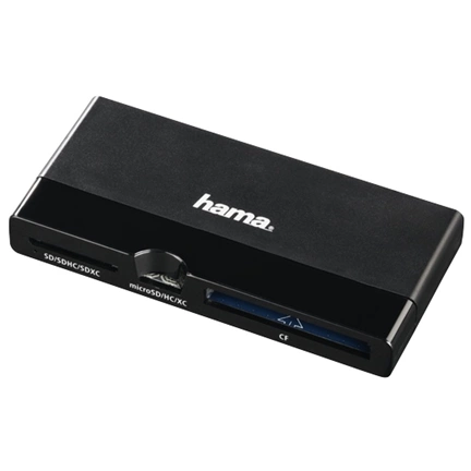 HAMA USB-3.0 MULTI KÁRTYAOLVASÓ SD-UHS-II microSD UHS-II CF