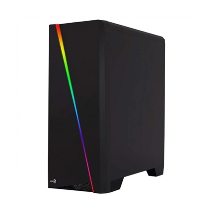 HÁZ AEROCOOL Cylon Mini RGB ablakos fekete
