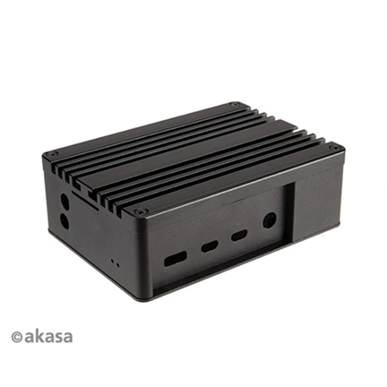 HÁZ AKASA Raspberry Pi 4B Aluminium Black