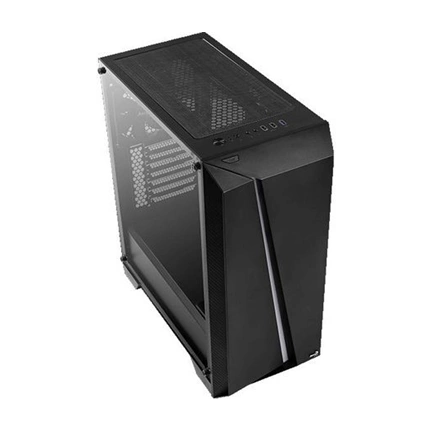 HÁZ  Aerocool Cylon Pro TG RGB ATX Fekete Edzett üveg