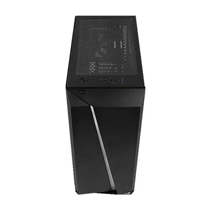 HÁZ  Aerocool Cylon Pro TG RGB ATX Fekete Edzett üveg
