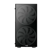 HÁZ Aerocool PYTHON RGB Midi-Tower - Fekete Ablakos