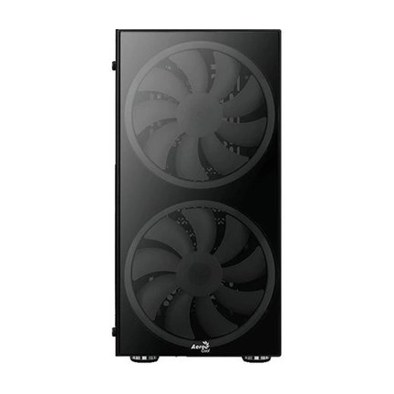 HÁZ Aerocool PYTHON RGB Midi-Tower - Fekete Ablakos
