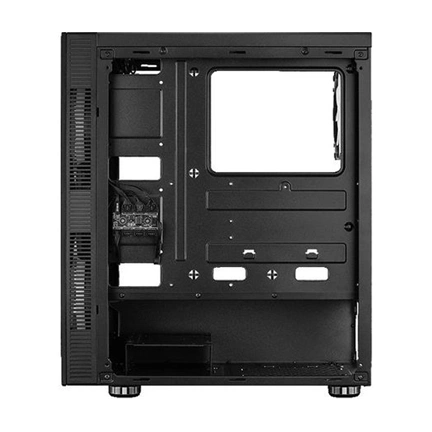 HÁZ Aerocool PYTHON RGB Midi-Tower - Fekete Ablakos