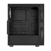 HÁZ Aerocool PYTHON RGB Midi-Tower - Fekete Ablakos