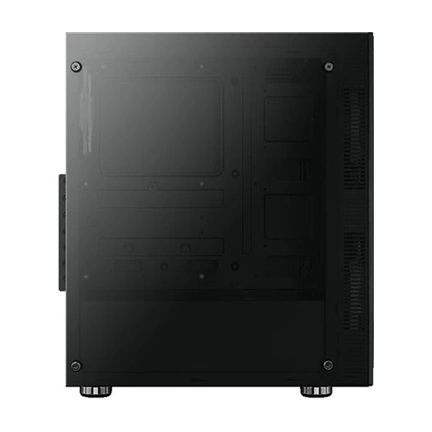 HÁZ Aerocool PYTHON RGB Midi-Tower - Fekete Ablakos