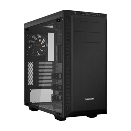 HÁZ BE QUIET Pure Base 600 Fekete ablakos