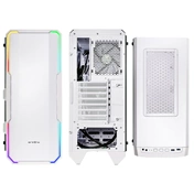 HÁZ BITFENIX Enso RGB Midi-Tower - Tempered Glass - White