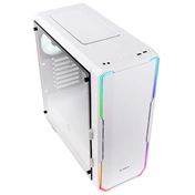 HÁZ BITFENIX Enso RGB Midi-Tower - Tempered Glass - White