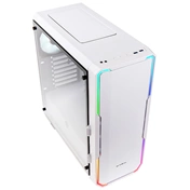 HÁZ BITFENIX Enso RGB Midi-Tower - Tempered Glass - White
