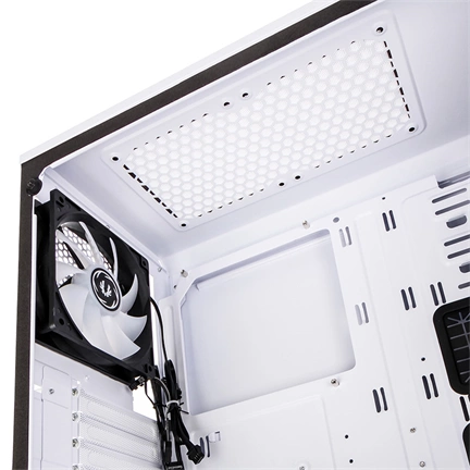 HÁZ BITFENIX Enso RGB Midi-Tower - Tempered Glass - White