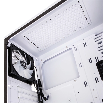 HÁZ BITFENIX Enso RGB Midi-Tower - Tempered Glass - White