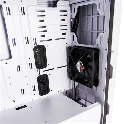 HÁZ BITFENIX Enso RGB Midi-Tower - Tempered Glass - White