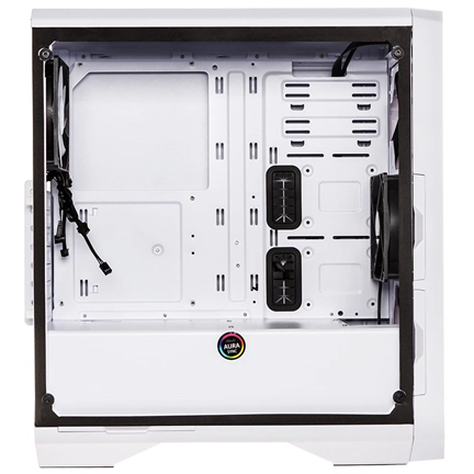HÁZ BITFENIX Enso RGB Midi-Tower - Tempered Glass - White