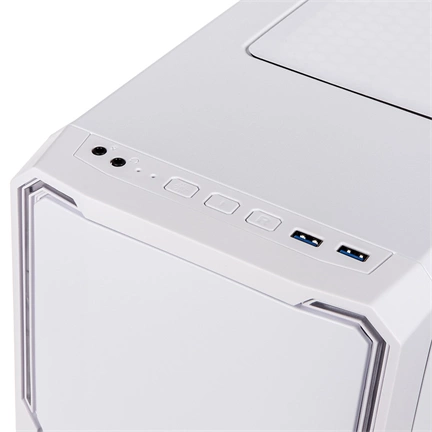 HÁZ BITFENIX Enso RGB Midi-Tower - Tempered Glass - White