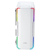 HÁZ BITFENIX Enso RGB Midi-Tower - Tempered Glass - White