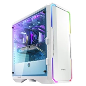 HÁZ BITFENIX Enso RGB Midi-Tower - Tempered Glass - White