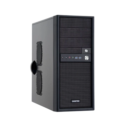 HÁZ CHIEFTEC CQ-01B-U3-OP Fekete (táp nélkül)