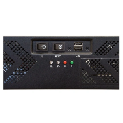 HÁZ CHIEFTEC UNC-210T-B-U3-OP 19" 2U szerver ház
