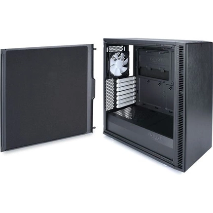 HÁZ FRACTAL DESIGN Define C Fekete (táp nélküli)