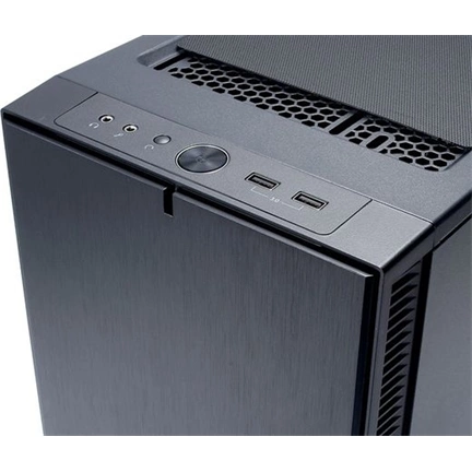 HÁZ FRACTAL DESIGN Define C Fekete (táp nélküli)