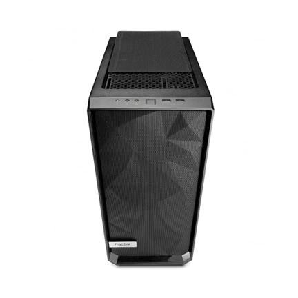 HÁZ FRACTAL DESIGN Meshify C Dark TG Fekete ablakos (táp nélküli)