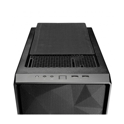 HÁZ FRACTAL DESIGN Meshify C Dark TG Fekete ablakos (táp nélküli)