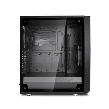 HÁZ FRACTAL DESIGN Meshify C Dark TG Fekete ablakos (táp nélküli)