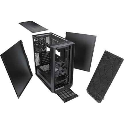 HÁZ FRACTAL DESIGN Meshify C Fekete ATX(táp nélküli) Ház