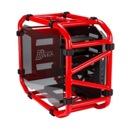 HÁZ IN WIN D-Frame Mini ITX Piros