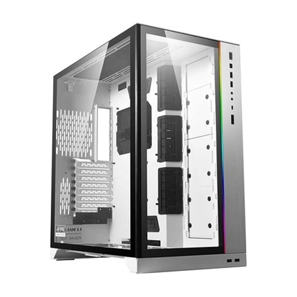 HÁZ Lian Li O11 Dynamic XL ROG Certified Tempered Glass White