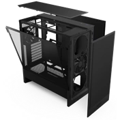 HÁZ NZXT Midi - H5 Flow (2024) - Matt fekete - CC-H52FB-01