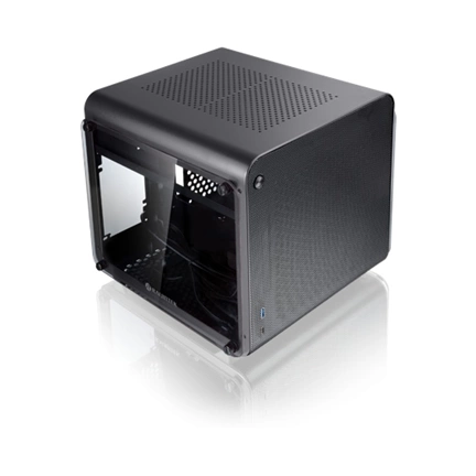 HÁZ Raijintek METIS EVO TG Mini-ITX edzett üveg - fekete