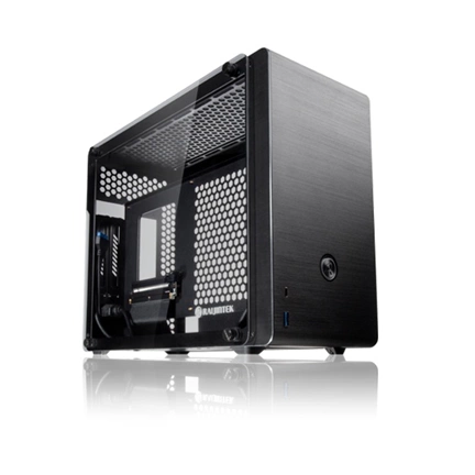 HÁZ Raijintek Ophion EVO ITX Edzett üveg ablakos - fekete