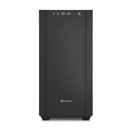 HÁZ SHARKOON S1000 Mini- ITX Fekete