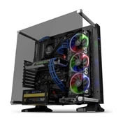 HÁZ Thermaltake Core P3 Tempered Glass Edition táp nélküli ATX számítógépház fekete