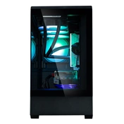 HÁZ ZALMAN P30 Minitower Black+ 3db ARGB fan