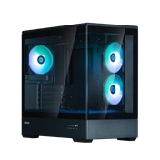 HÁZ ZALMAN P30 Minitower Black+ 3db ARGB fan